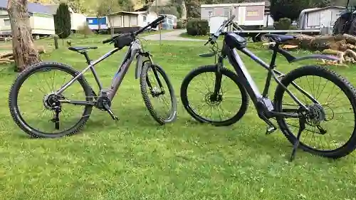 E-Mountainbike in den Ardennen belgien, l'ami pierre