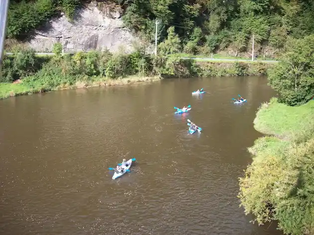 Kayak rental on the Semois
