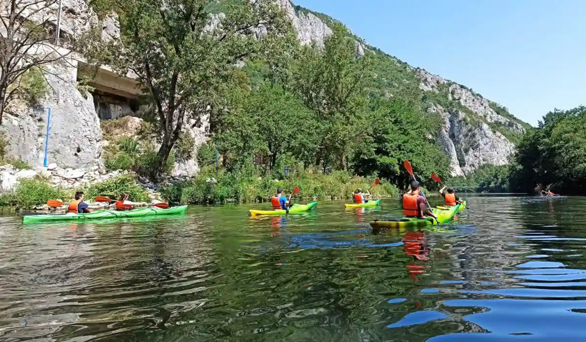 Teambuilding natuur kajak