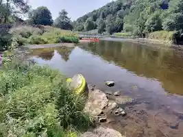 Descente nature en kayak biplace