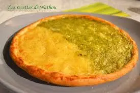 Tarte al djote aux herbes et fromage frais