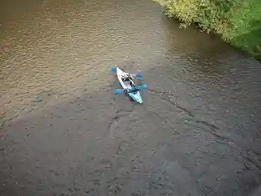 Kajakken op de Semois - afdaling met het gezin
