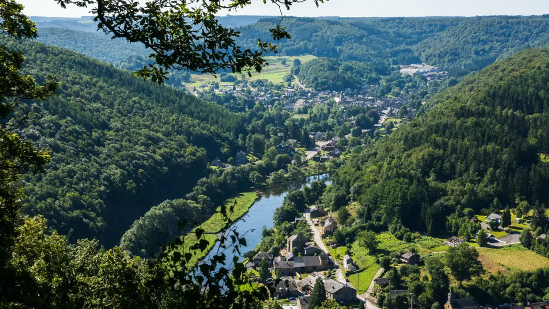 Exclusief panoramisch uitzicht op de meanders